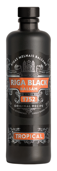 Riga Black Balsam Tropical bottle